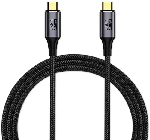 PremiumCord USB4™ Gen 3×2 40Gbps 8K@60Hz 240W Thunderbolt 3 kábel 0,3 m